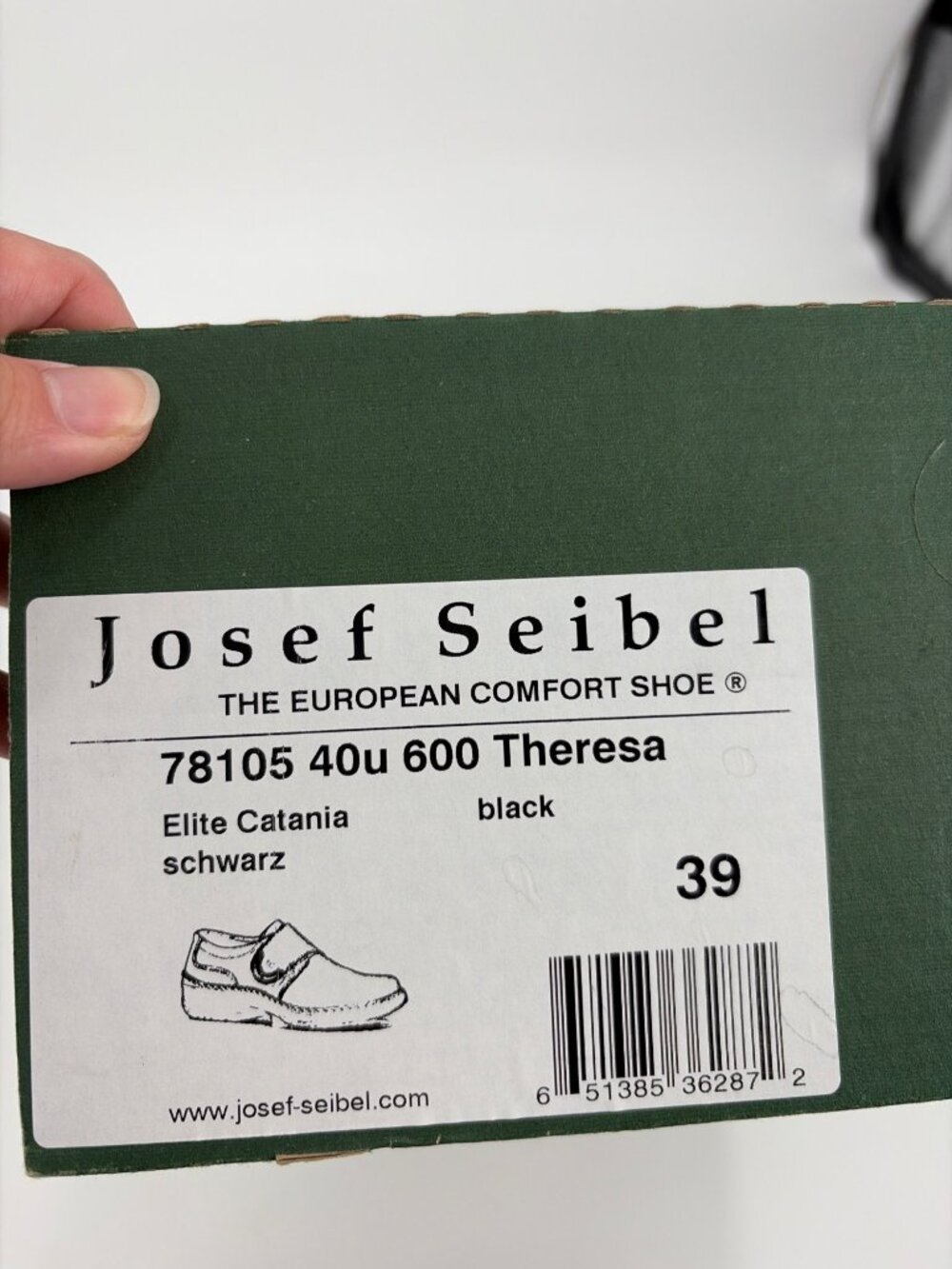 Josef Seibel Womens EU 39 Black Leather Comfort Shoes Metal Accent Minimalist - Picture 6 of 9